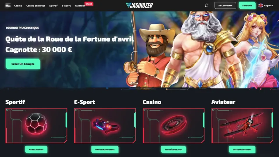 Aperçu Casinozer